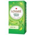 Copertă produs Cutie ceai cu 24 pliculețe Lovar&eacute; - Special Green: ceai verde premium 48 g - gallery small 