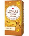 Copertă produs Cutie ceai cu 24 pliculețe Lovar&eacute; - Golden Ceylon: ceai negru de Ceylon 48 g - thumb 1