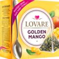 Copertă produs Cutie cu 15 piramide de ceai Lovar&eacute; - Golden Mango: ceai verde cu fructe și petale 30 g - gallery small 