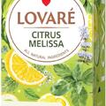 Copertă produs Cutie ceai cu 24 pliculețe Lovar&eacute; - Citrus Melissa: amestec de ceai verde, plante și fructe 48 g - gallery small 