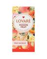 Copertă produs Cutie ceai cu 24 pliculețe Lovar&eacute; - Passion Fruit: amestec de ceai negru, plante și fructe 48 g - thumb 1