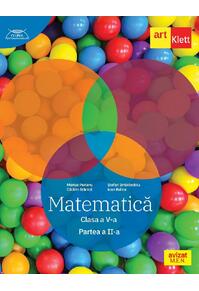 Copertă produs Matematică. Clasa a V-a. Semestrul 2 - Traseul albastru. Clubul Matematicienilor