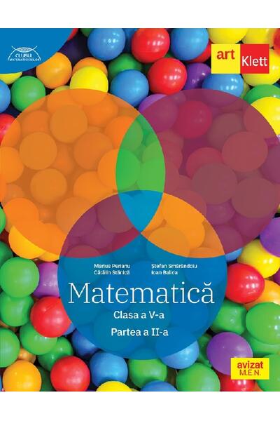 Matematică. Clasa a V-a. Semestrul 2 - Traseul albastru. Clubul Matematicienilor