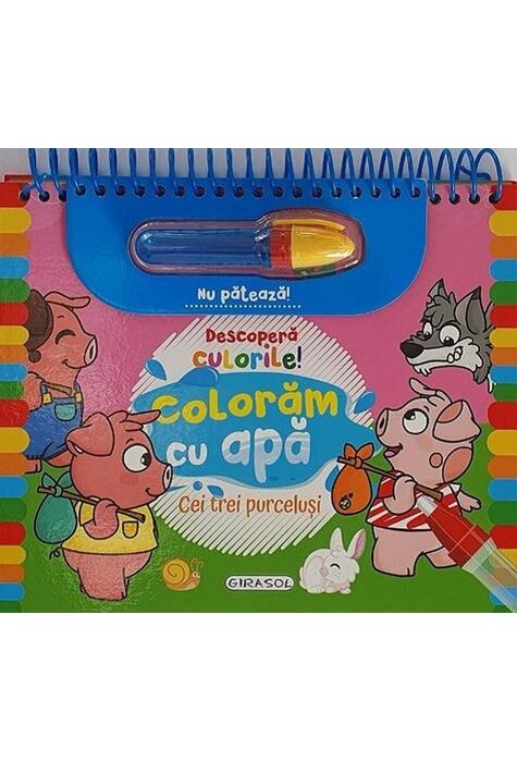 Copertă produs Descoperă culorile! Cei trei purceluși