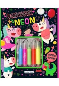 Copertă produs Unicorni neon