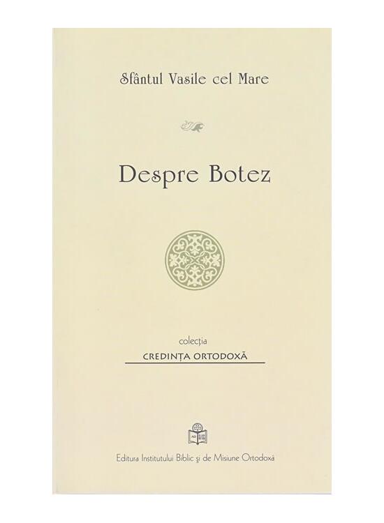 Copertă produs Despre botez - gallery big 1