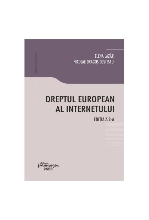 Copertă produs Dreptul european al internetului