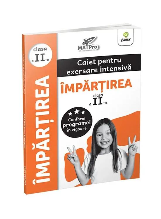 Copertă produs &Icirc;mpărțirea. Caiet pentru exersare intensivă. Clasa a II-a - gallery big 1
