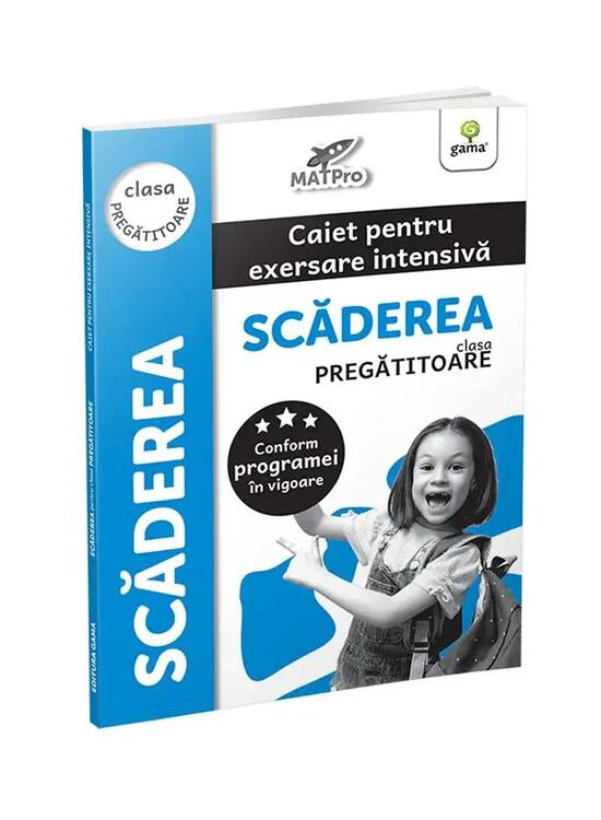 Copertă produs Scăderea. Caiet pentru exersare intensivă. Clasa pregătitoare - gallery big 1