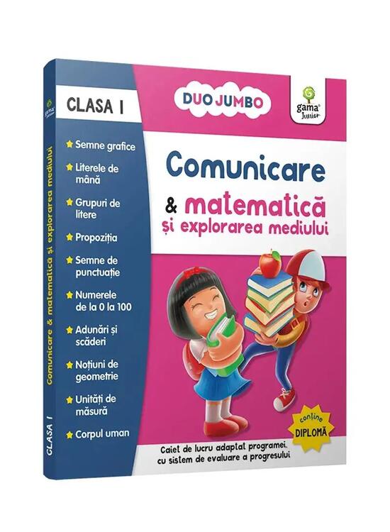 Copertă produs Comunicare & matematică și explorarea mediului. Caiet de lucru. Clasa I - gallery big 1