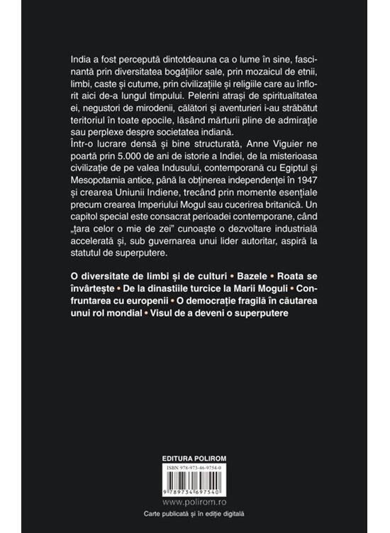 Copertă produs Scurtă istorie a Indiei - gallery big 2