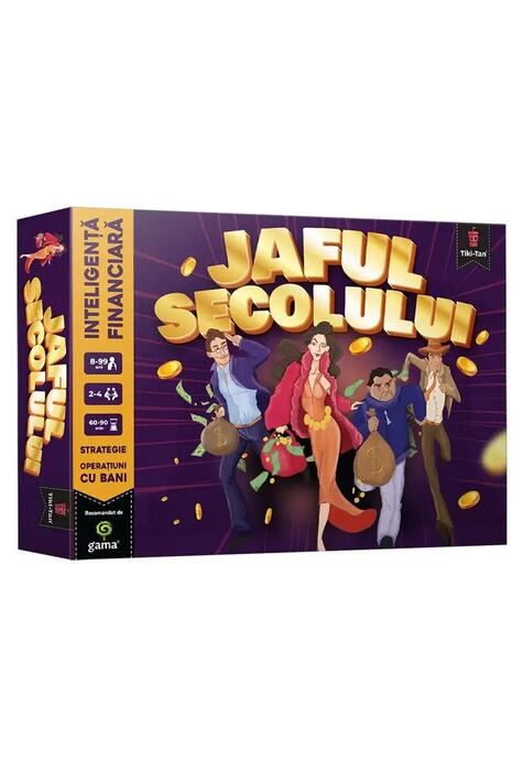 Copertă produs Jaful secolului