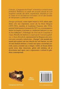 Copertă produs Energia spirituală - Henri Bergson