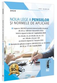Copertă produs Noua Lege a pensiilor și Normele de aplicare