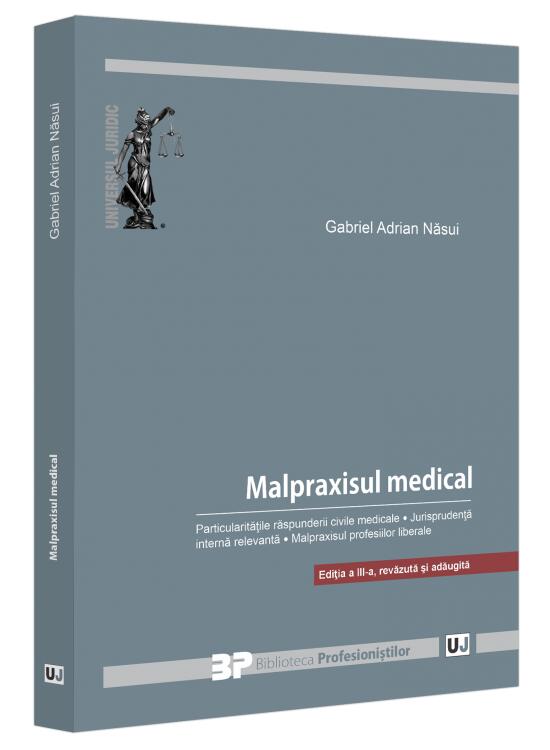 Copertă produs Malpraxisul medical - gallery big 1