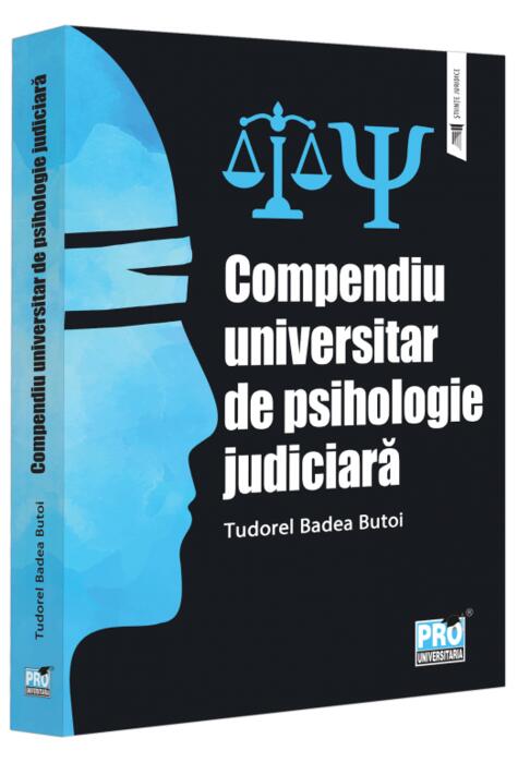Copertă produs Compendiu universitar de psihologie judiciară