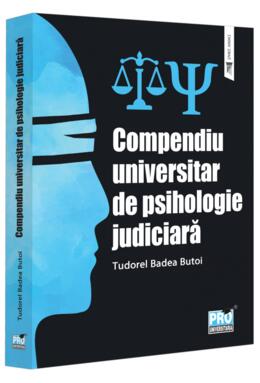 Copertă produs Compendiu universitar de psihologie judiciară