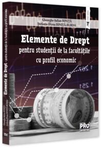 Copertă produs Elemente de Drept - pentru studenții de la facultățile cu profil economic