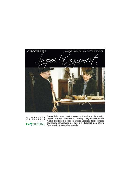 Copertă produs &Icirc;napoi la argument cu Grigore Leşe (audiobook) - gallery big 1