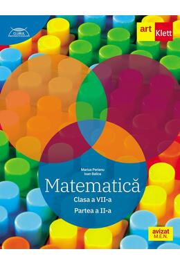 Copertă produs Matematică. Clasa a VII-a. Partea a 2-a - Traseul albastru. Clubul Matematicienilor