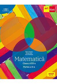 Copertă produs Matematică. Clasa a VIII-a. Partea a 2-a - Traseul albastru. Clubul Matematicienilor