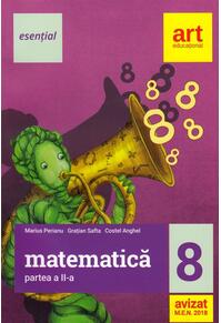 Copertă produs Matematică clasa a VIII-a. Partea II (esențial)