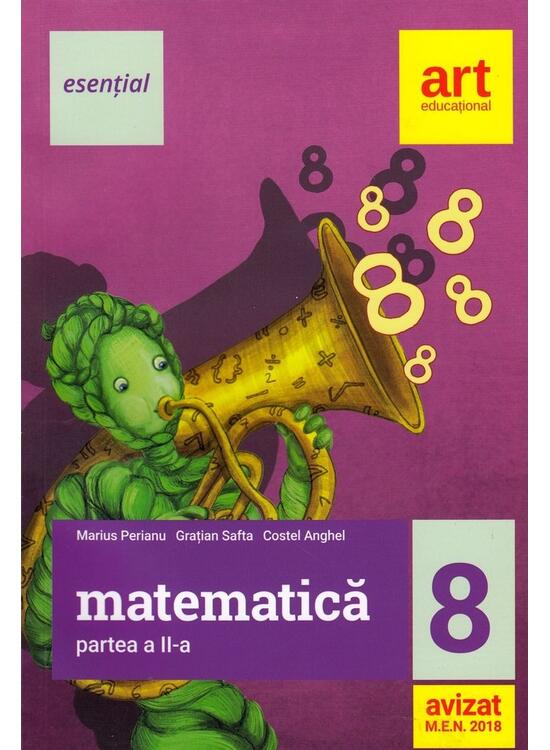 Copertă produs Matematică clasa a VIII-a. Partea II (esențial) - gallery big 1