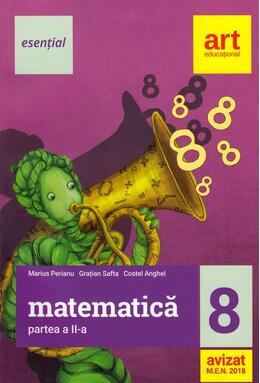 Copertă produs Matematică clasa a VIII-a. Partea II (esențial)