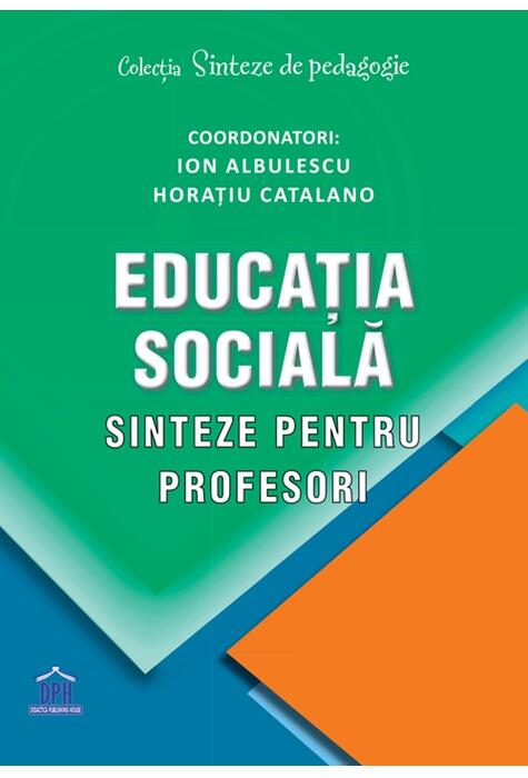 Copertă produs Educația socială