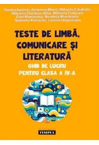 Copertă produs Teste de limbă, comunicare și literatură