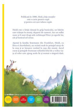 Copertă produs Heidi, fetiţa munţilor