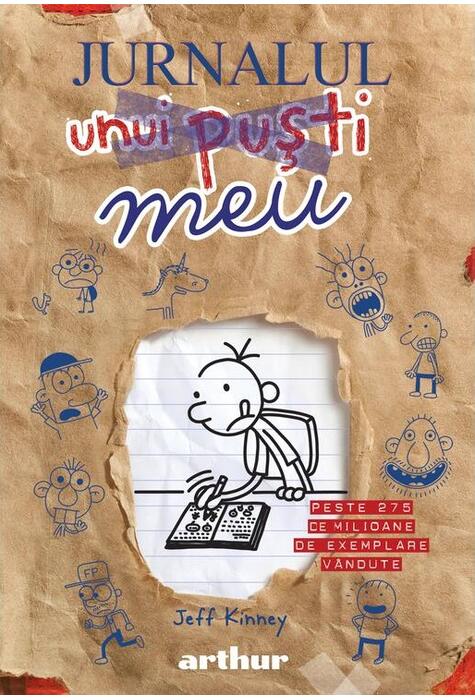 Copertă produs Jurnalul meu. Jurnalul unui puşti