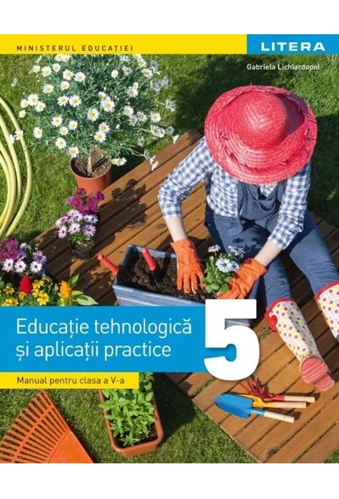 Copertă produs Manual. Educație tehnologică și aplicații practice. Clasa a V-a