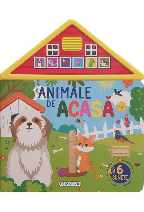 Copertă produs 6 sunete - Animale de acasă