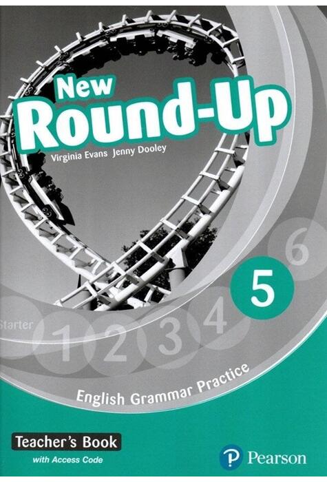 Copertă produs New Round-Up 5. English Grammar Practice. Teacher's Book with Access Code, Level B1