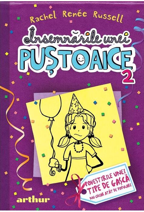 Copertă produs Povestirile unei tipe de gaşcă nu chiar at&acirc;t de populare. &Icirc;nsemnările unei puştoaice (Vol. 2)