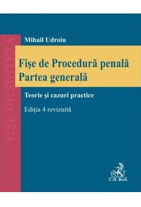 Copertă produs Fișe de Procedură penală. Partea generală