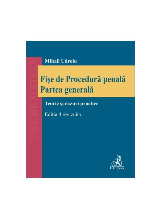 Copertă produs Fișe de Procedură penală. Partea generală - gallery big 1