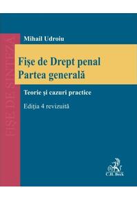 Copertă produs Fișe de Drept penal. Partea generală