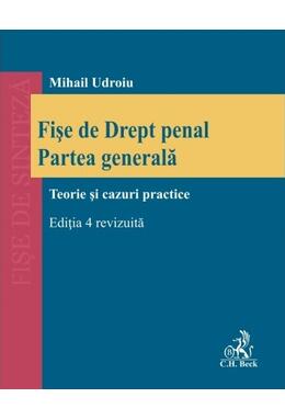 Copertă produs Fișe de Drept penal. Partea generală