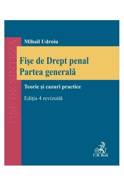 Fișe de Drept penal. Partea generală
