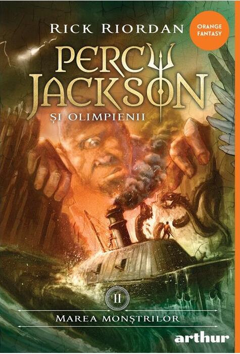 Copertă produs Marea Monştrilor. Percy Jackson şi Olimpienii (Vol. 2)