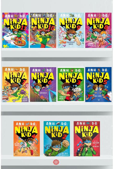Copertă produs Pachet Seria Ninja Kid
