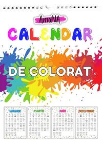 Copertă produs Calendar de colorat, de perete