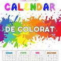 Copertă produs Calendar de colorat, de perete - gallery small 