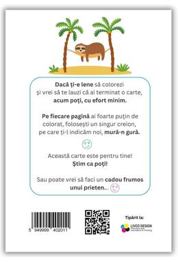 Copertă produs Carte de colorat pentru leneși