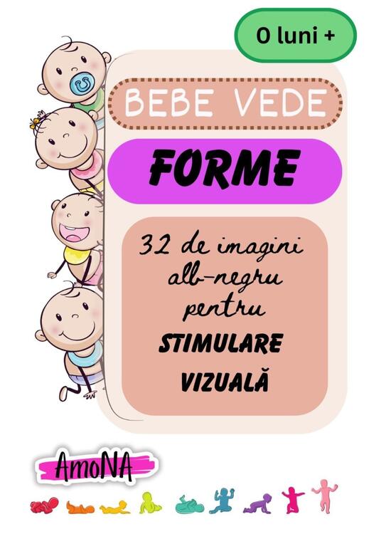 Copertă produs Cartonașe Bebe vede, Forme - gallery big 1