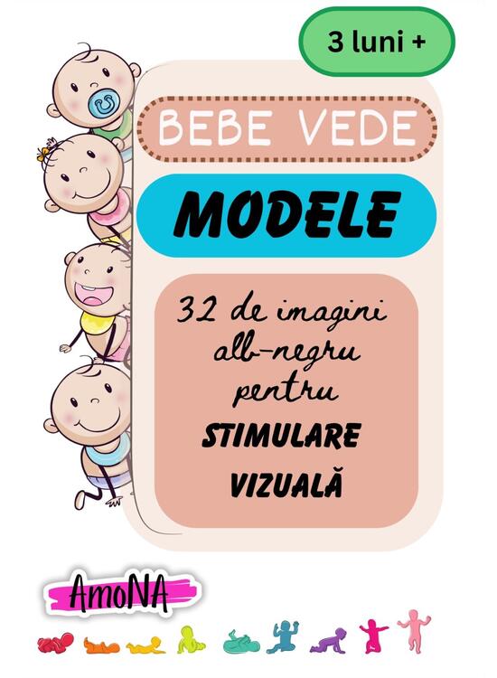 Copertă produs Cartonașe Bebe vede, Modele - gallery big 1
