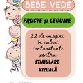 Copertă produs Cartonașe Bebe vede, Fructe și legume - gallery small 