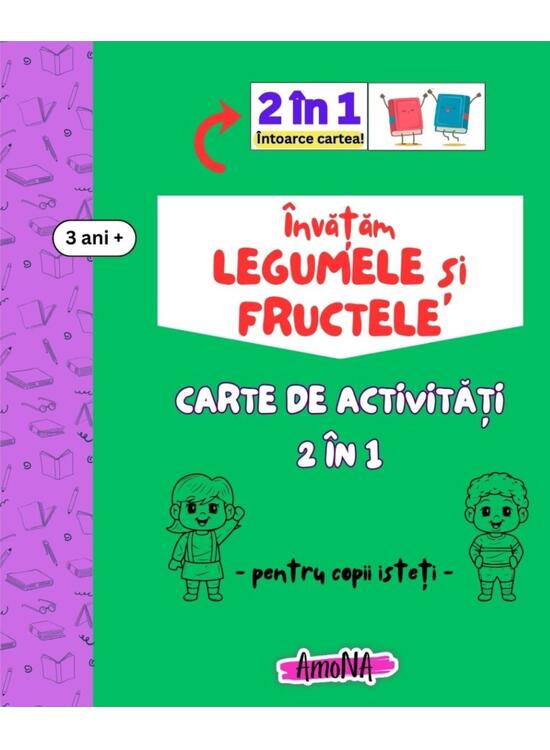Copertă produs &Icirc;nvățăm legumele și fructele - gallery big 1